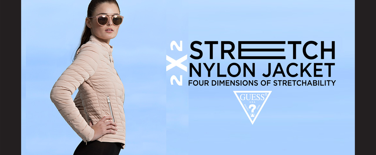 GUESS STRETCH NYLON ЯКЕ